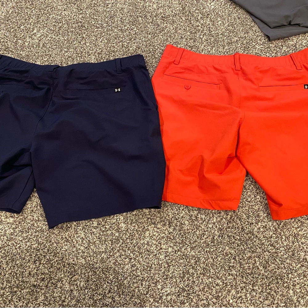 Under Armour Two Pair Size 36 Shorts